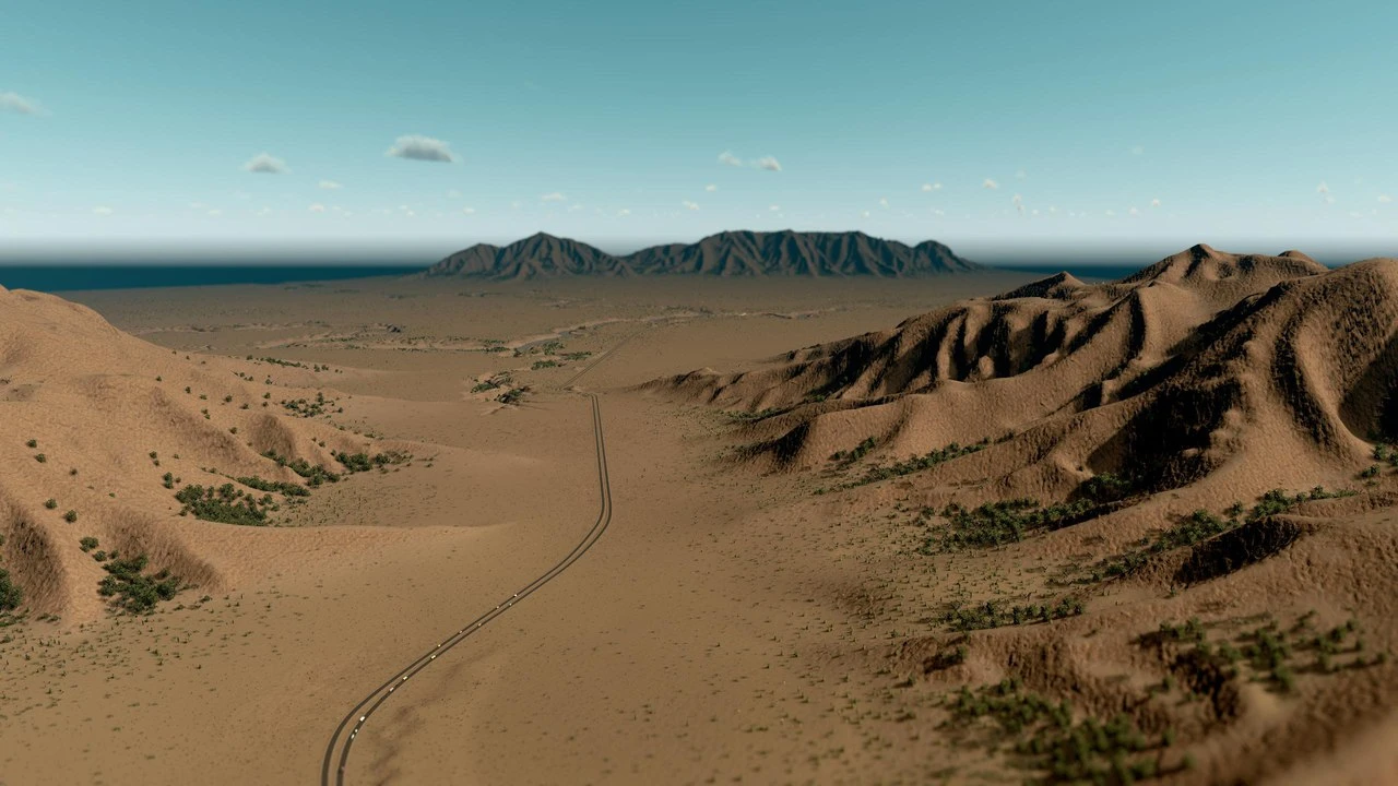 Cities: Skylines "Arrowhead Valley (Official Map)"