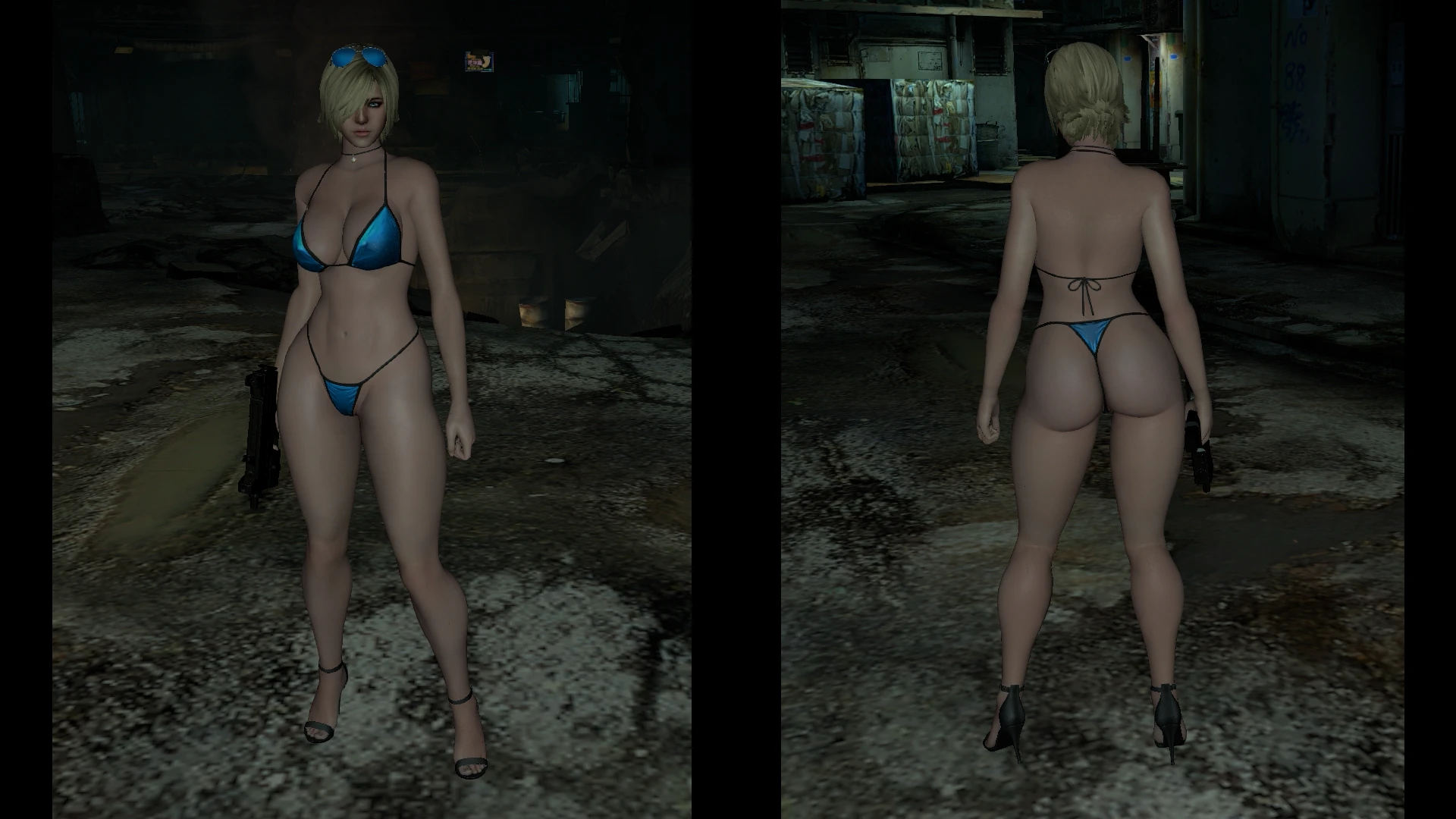 Resident evil 6 "Шерри в Сочном Бикини" {Heiwa}