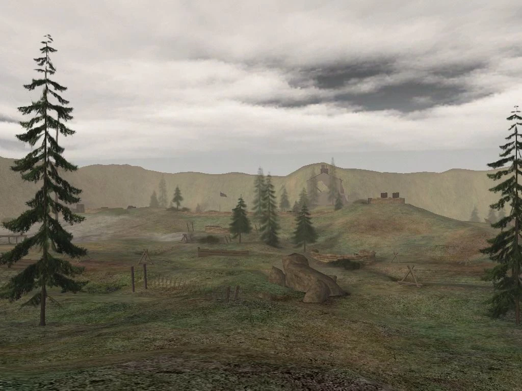 Battlefield 1942 "Карта - The Deviled Hills"