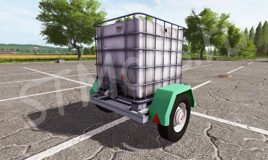 Farming Simulator 17 "Прицеп с ёмкостью для воды"