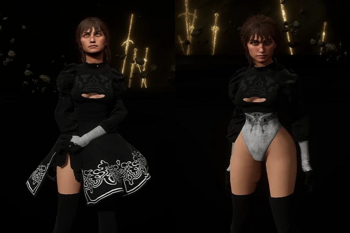 Clair Obscur: Expedition 33 "Платье 2B для Сиэль"