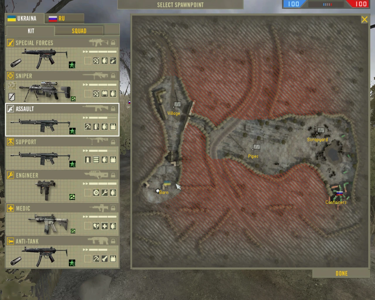 Battlefield 2 "Пак оружий из MW2, MW1 V2"