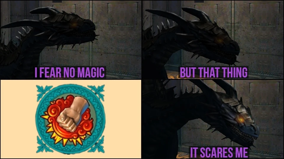 Магия которой боится черный дракон
