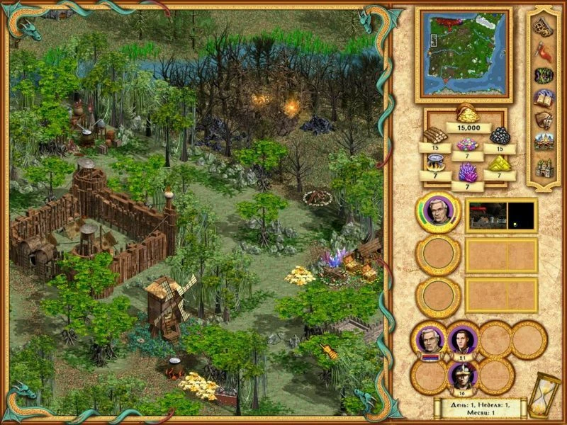 Heroes of Might and Magic 4 "Сценарий - Spain Wars"