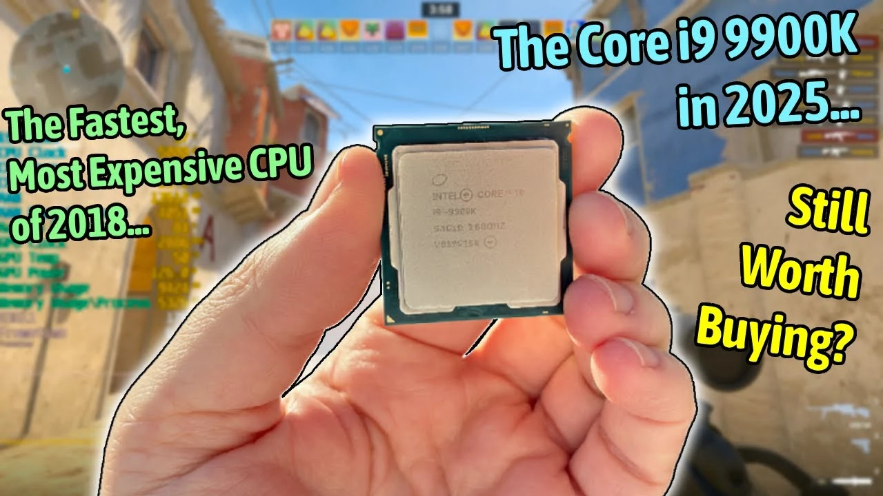 Флагманский процессор 2018 года Intel Core i9-9900K протестировали в декабре 2025 года