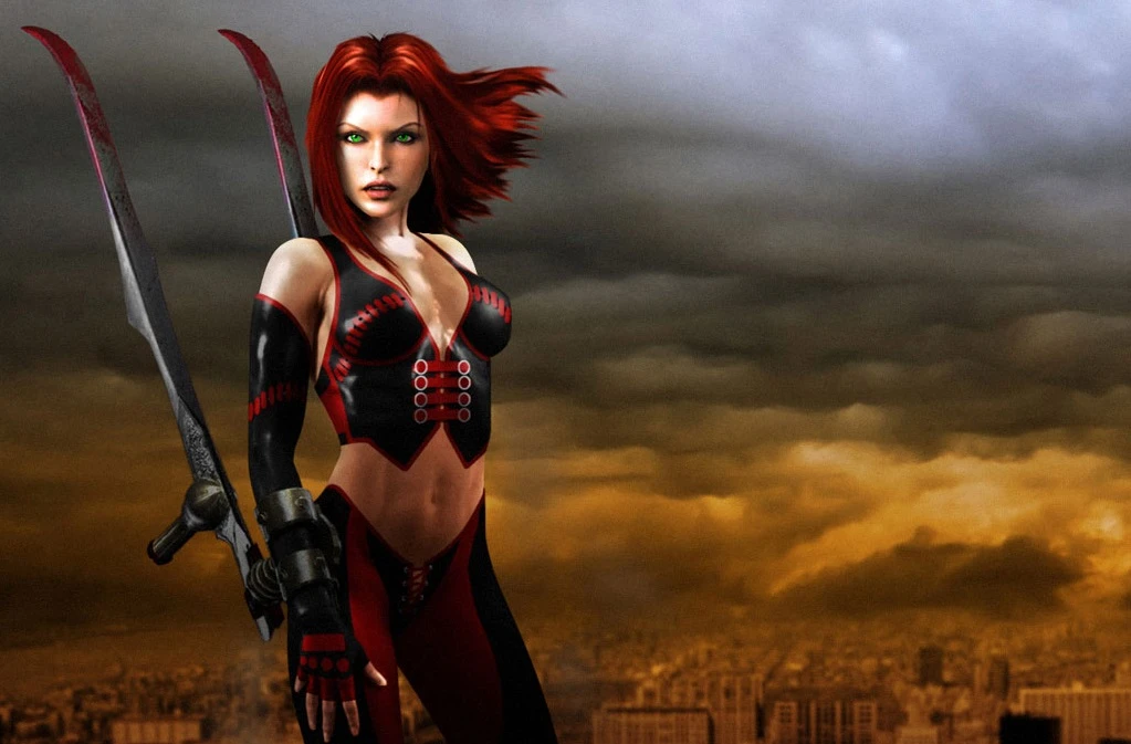 Косплей Рейн из Bloodrayne 2