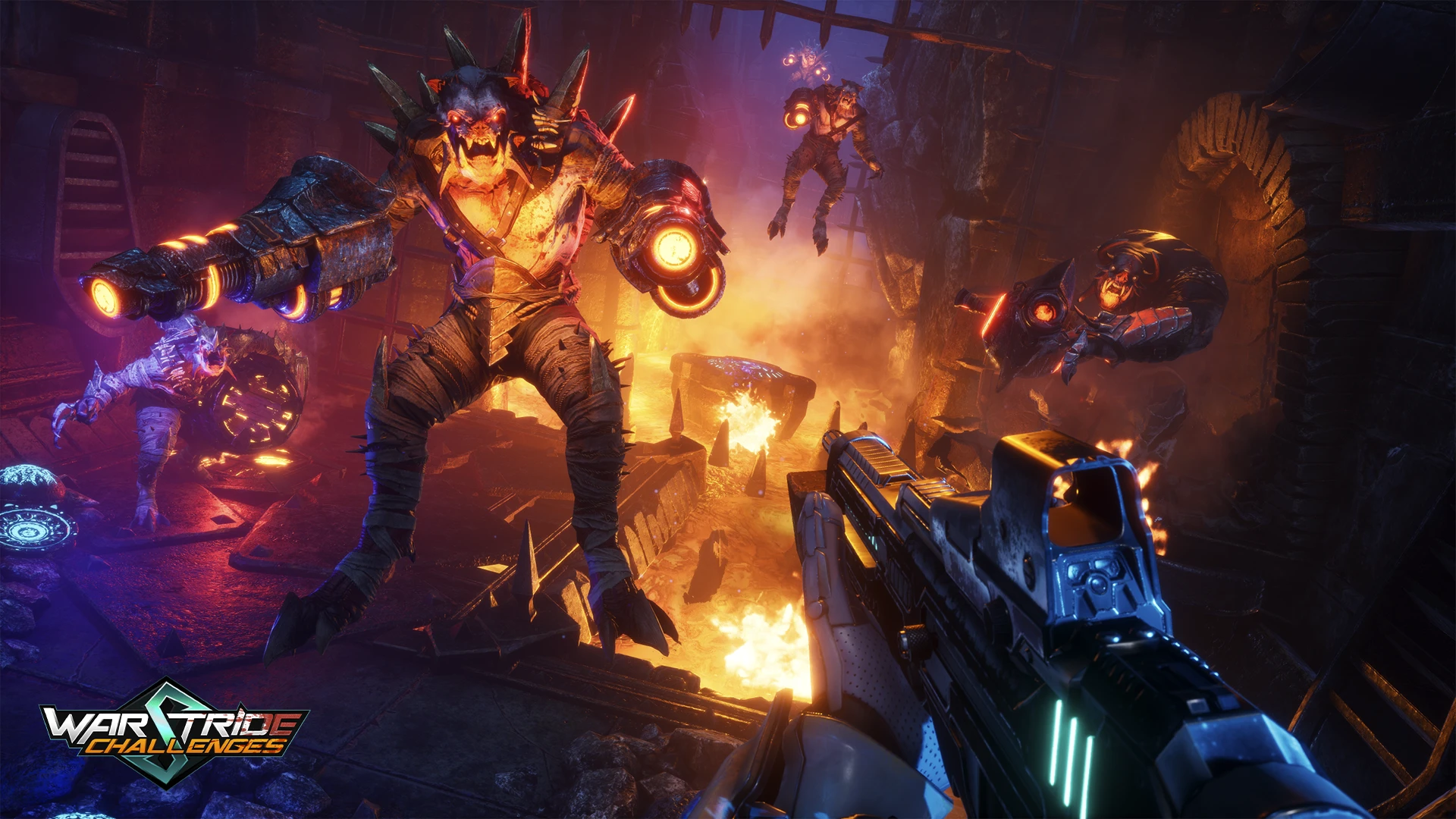 Обновление Warstride Challenges добавляет новые уровни, исправления ошибок и улучшения редактора уровней