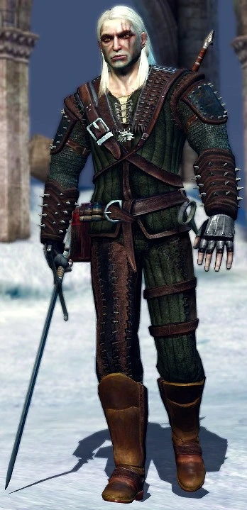 The Witcher "Улучшенная броня Ворона-нейтральный путь"