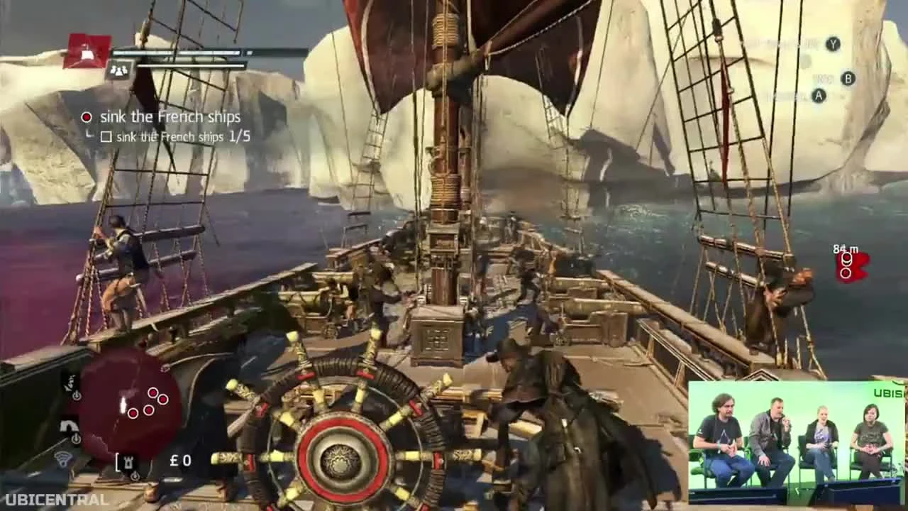 20 минут геймплея Assassin's Creed: Rogue с выставки EGX 2014