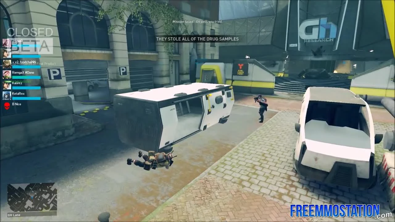 Dirty Bomb (Free Online FPS) - Геймплей первый взгляд