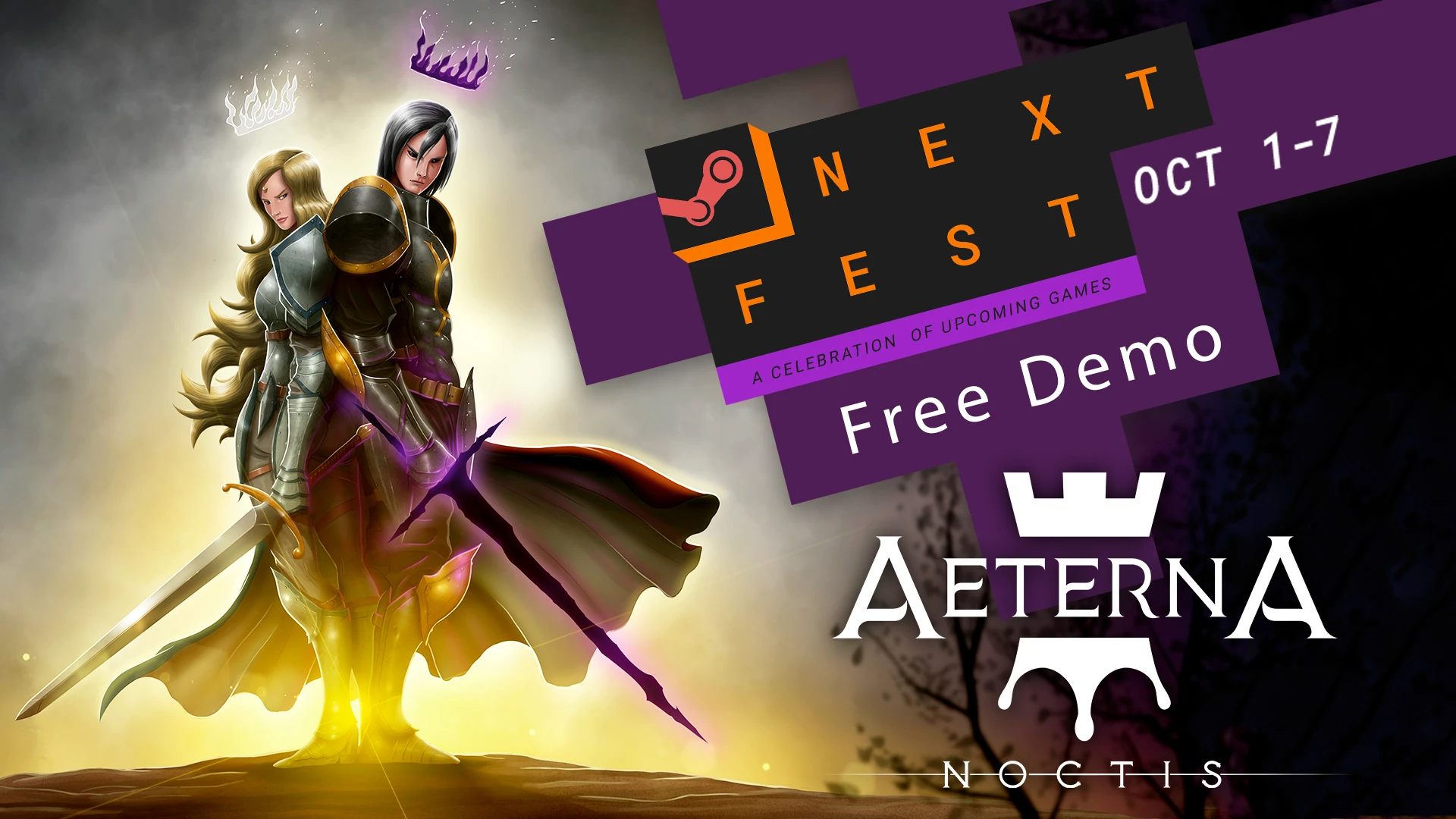 Демоверсия 2D-Metroidvania Aeterna Noctis будет доступна во время Steam Next Fest с 1 по 7 октября