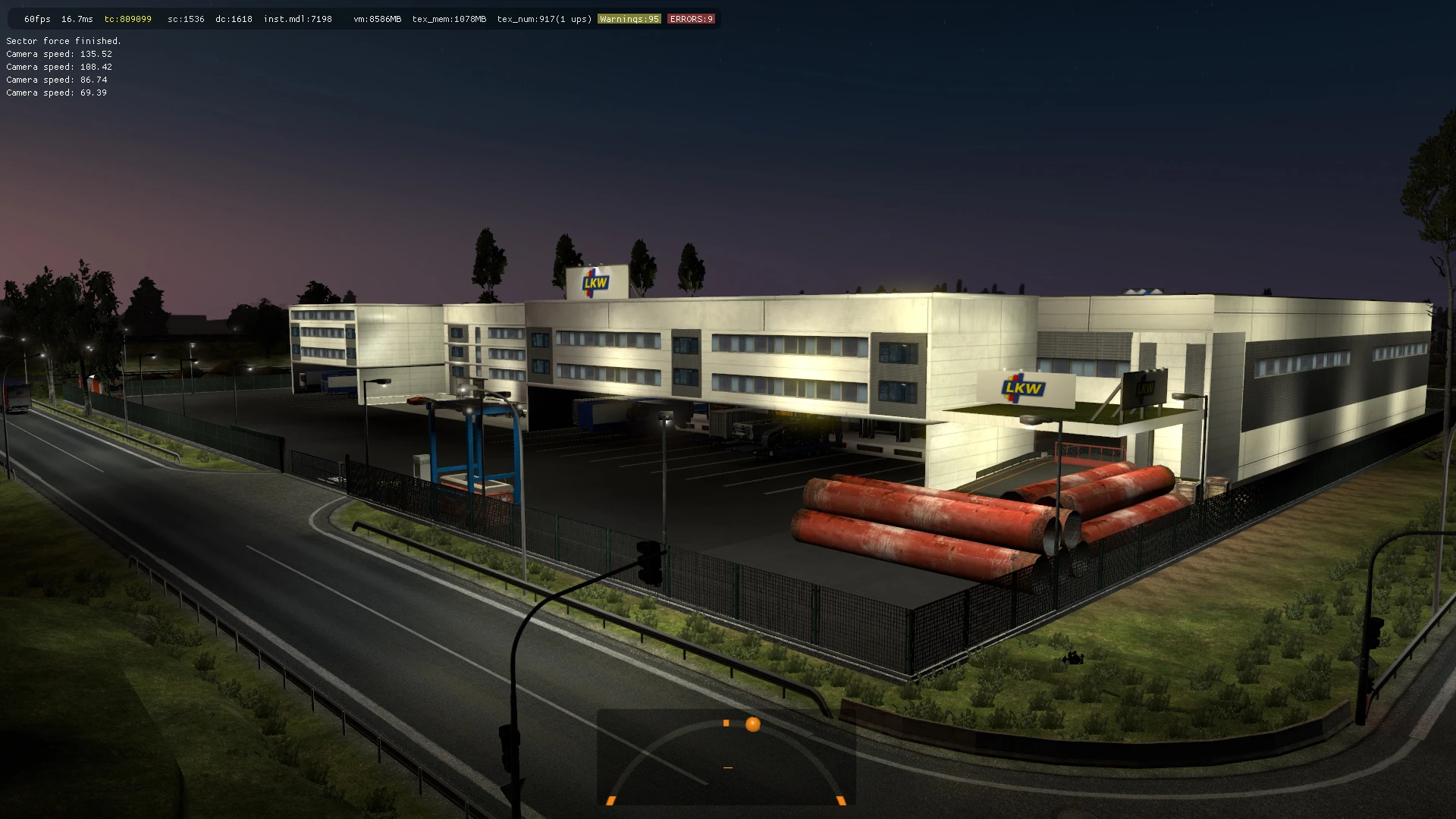 Euro Truck Simulator 2 "Новые Префабы Компаний Ikw logistik ETS2 1.35.x"