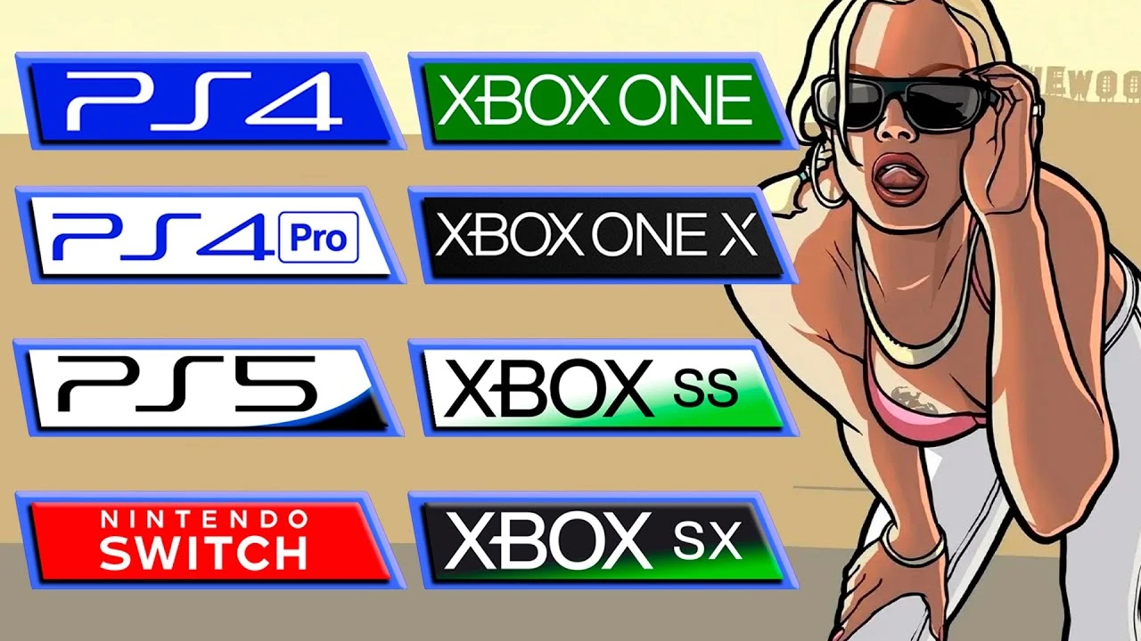 Консольная версия ремастера GTA: San Andreas получилась самая "странная"