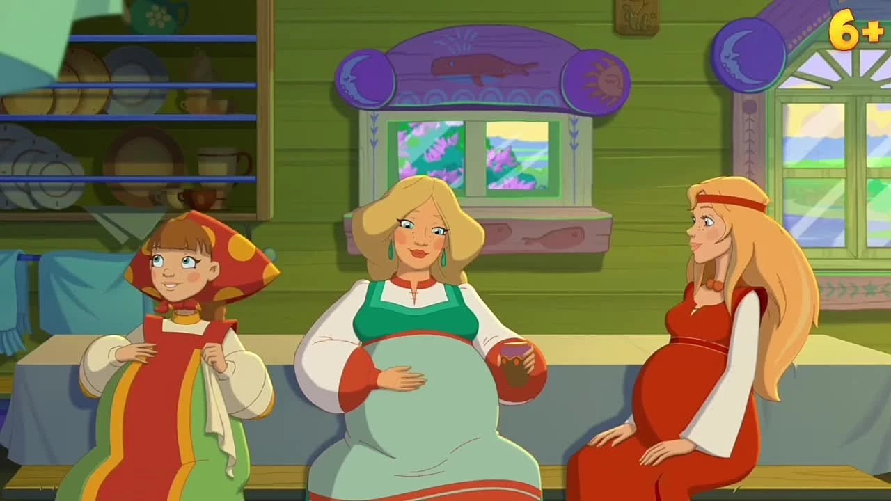 Вышел новый трейлер мультфильма "Три богатыря и свет клином"