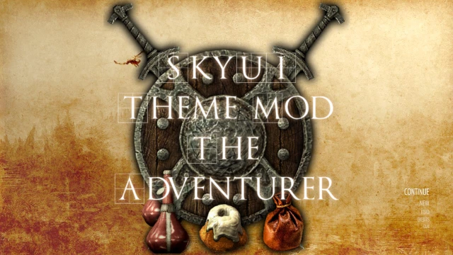 Skyrim "SkyUI The Adventurer Theme Mod (2020)"