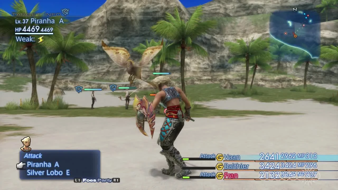 Final Fantasy XII: The Zodiac Age - Salikawood and Phon Coast Gameplay