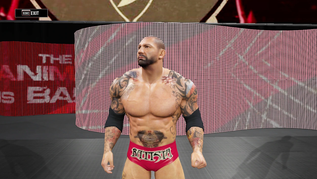 WWE 2K16 "Batista Wrestlemania 35 Attire WWE 2K19 Порт мод"