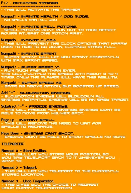 Harry Potter And The Deathly Hallows: Трейнер (+10) [1.0] {LinGon}