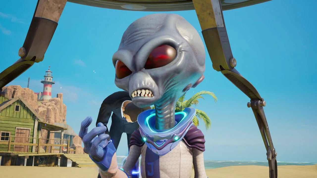 Новый геймплейный трейлер Destroy All Humans!