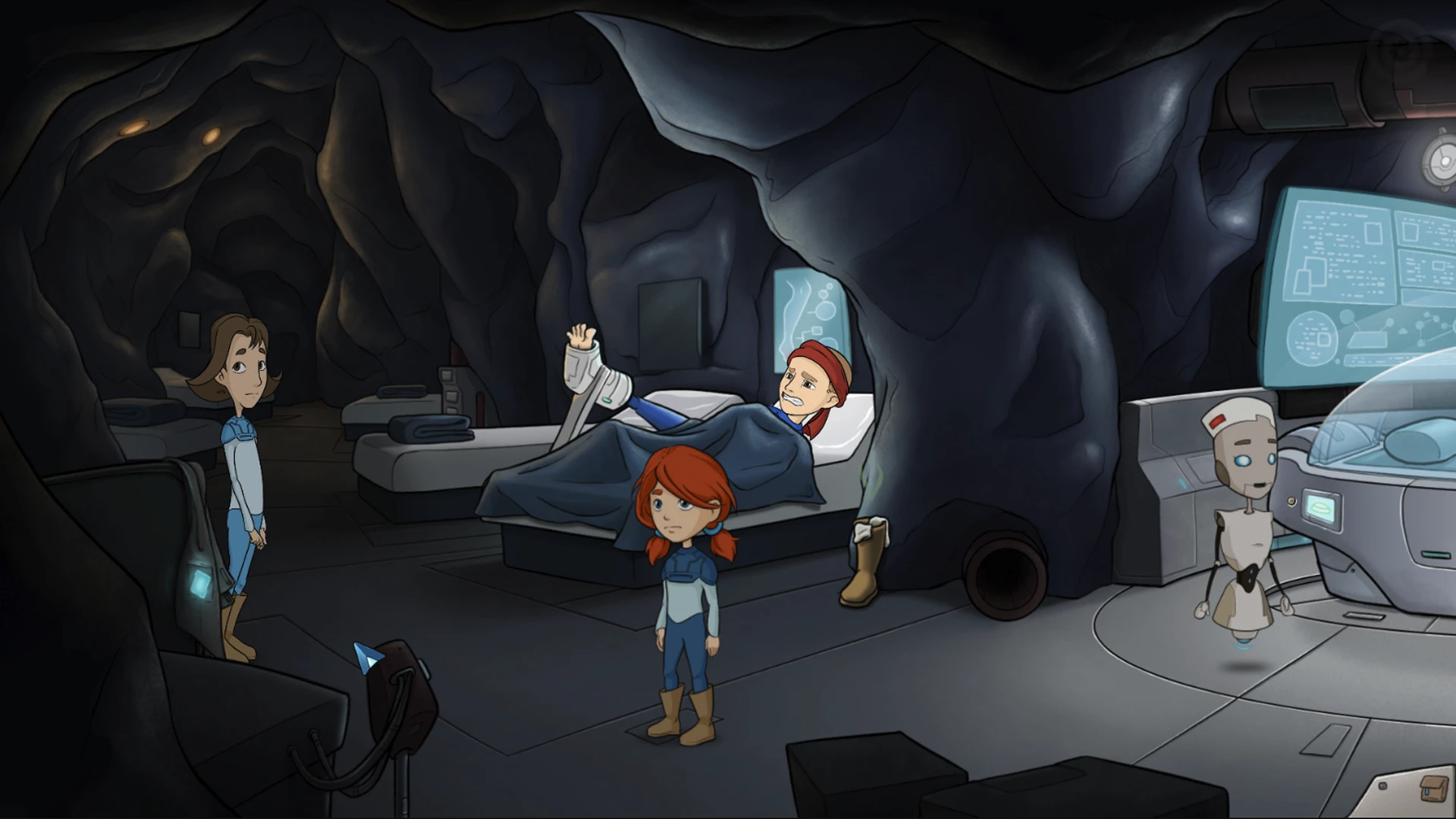 Приключение Aurora: The Lost Medallion - The Cave обзавелось демоверсией в Steam