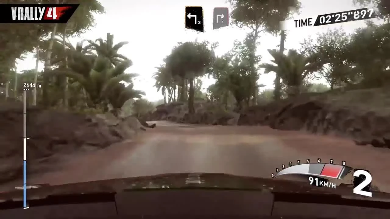 V-Rally 4 - геймплей по Малайзии