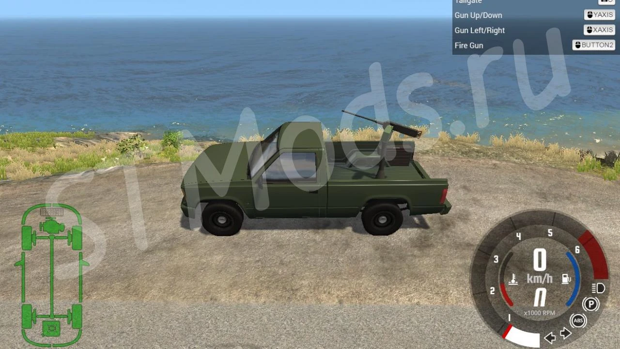 BeamNG.drive "Gavril D15 Technical"