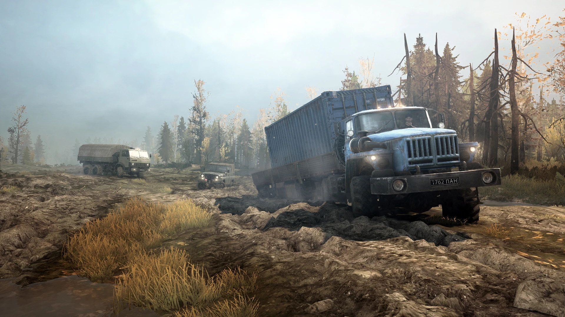 Состоялся релиз симулятора езды по бездорожью Spintires: MudRunner