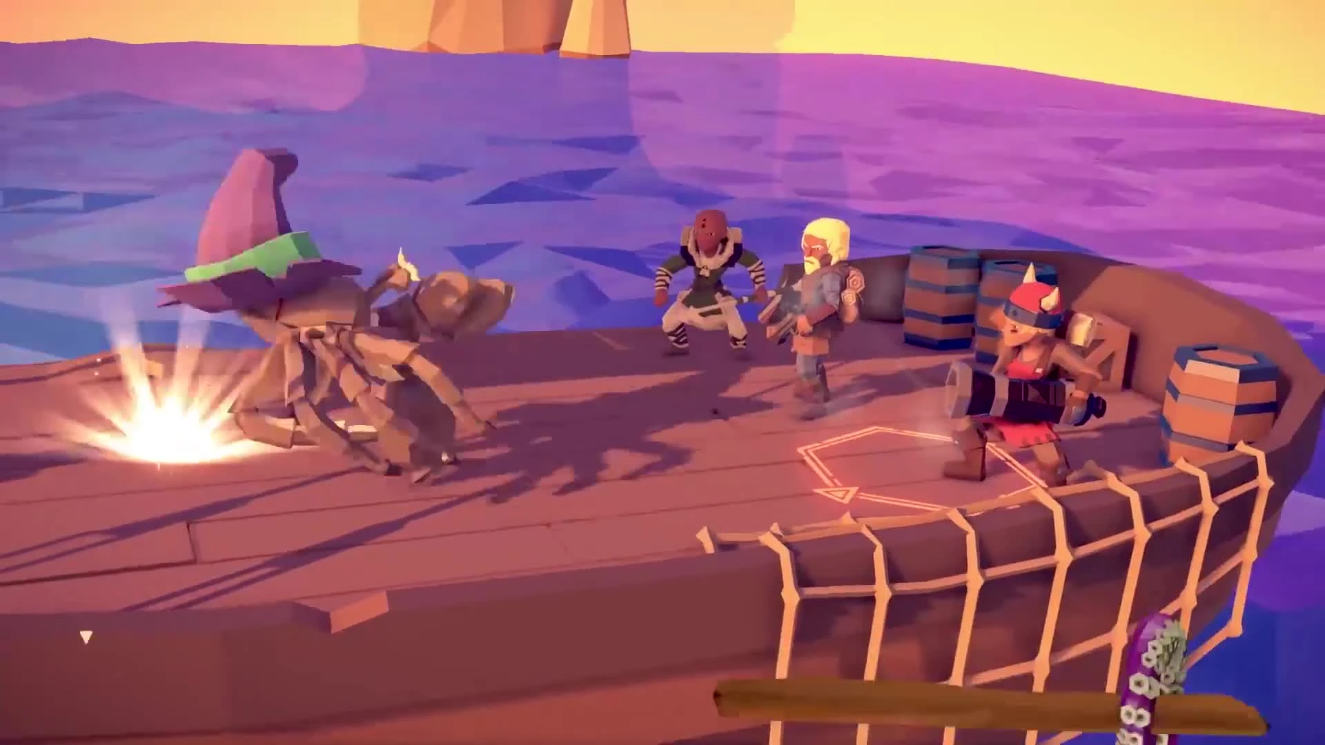 Пираты и Кракен в трейлере Into the Deep - нового дополнения For the King