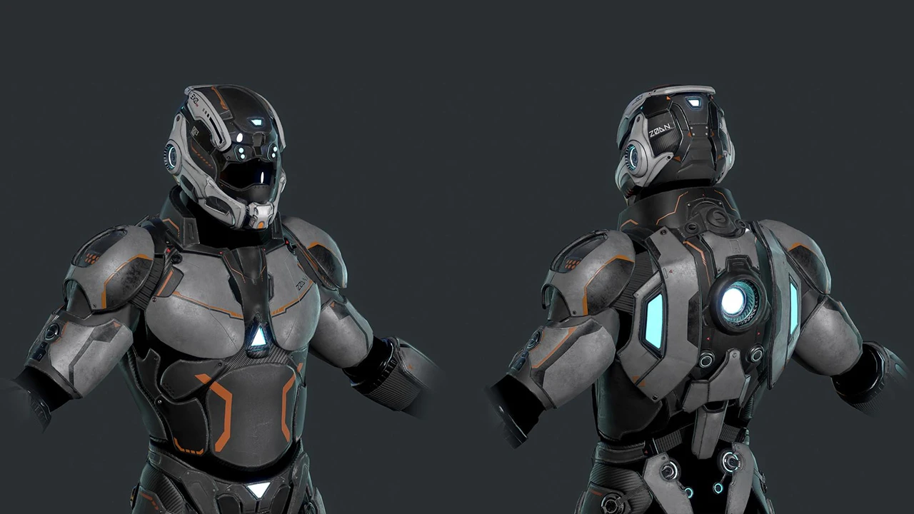 Главный персонаж и его корабль в новом ролике Dolmen