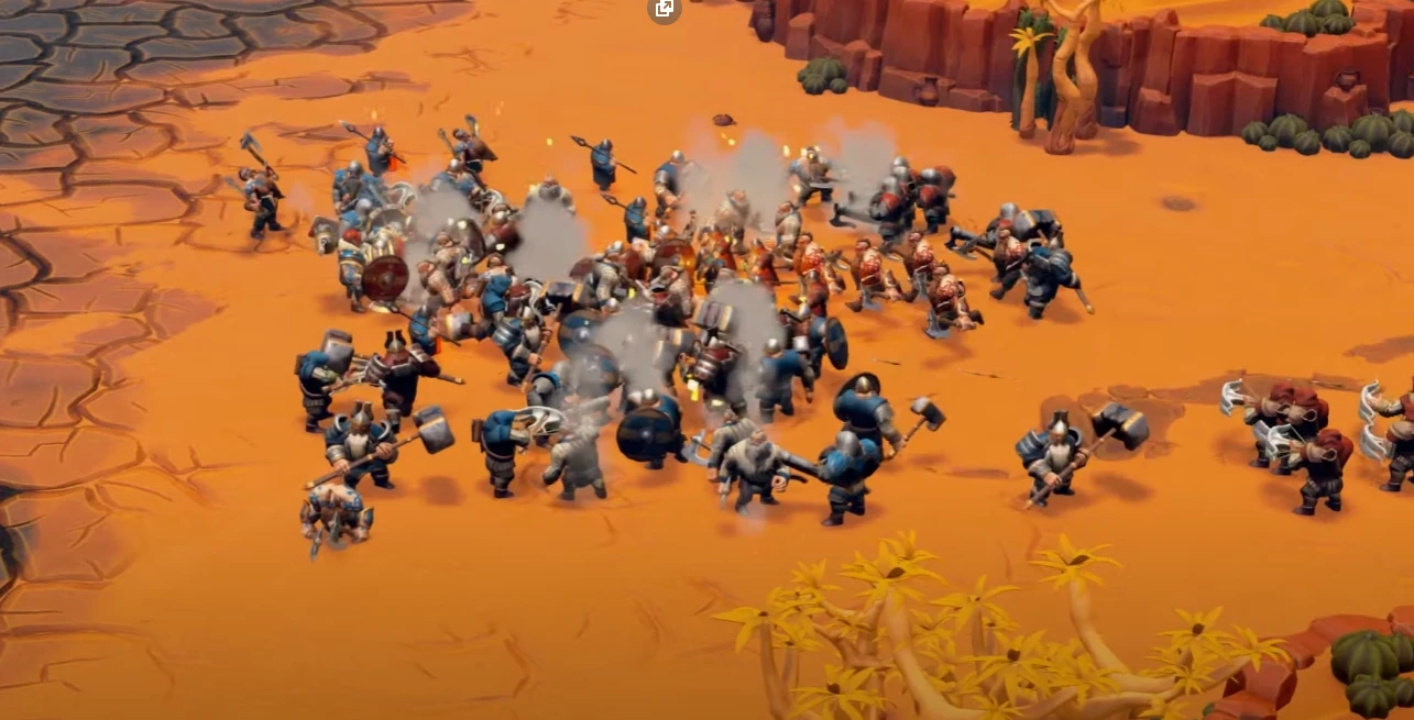 Стратегия DwarfHeim с режимами совместного PvP и PvE выйдет сегодня из раннего доступа