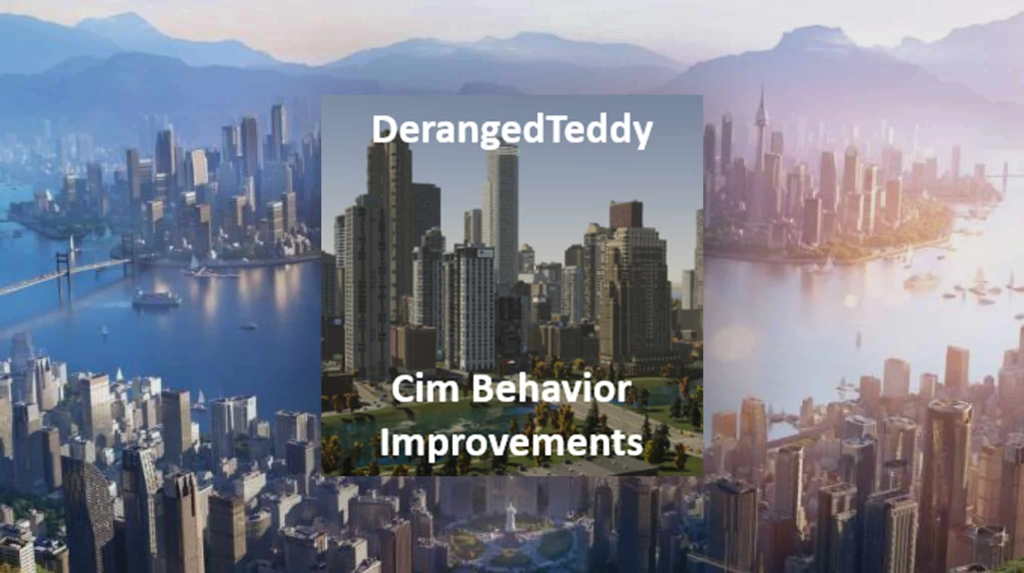 Cities: Skylines 2 "Улучшения поведения городских жителей"