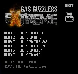 Gas Guzzlers Extreme: Трейнер/Trainer (+6) [1.0.7] {LIRW / GHL}