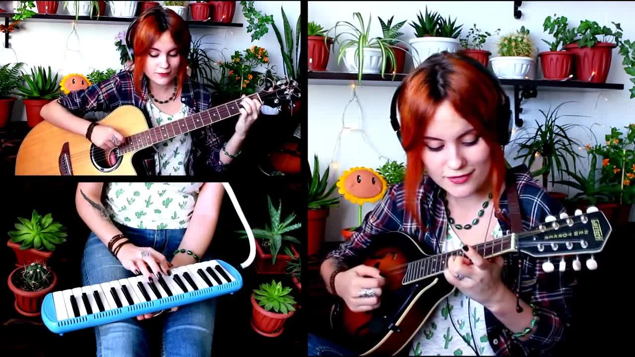 Plants vs. Zombies - Loonboon (Кавер версия от Gingertail)