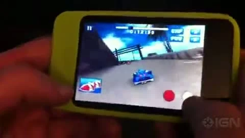 Sonic & SEGA All-Stars Racing "iPhone геймплей"