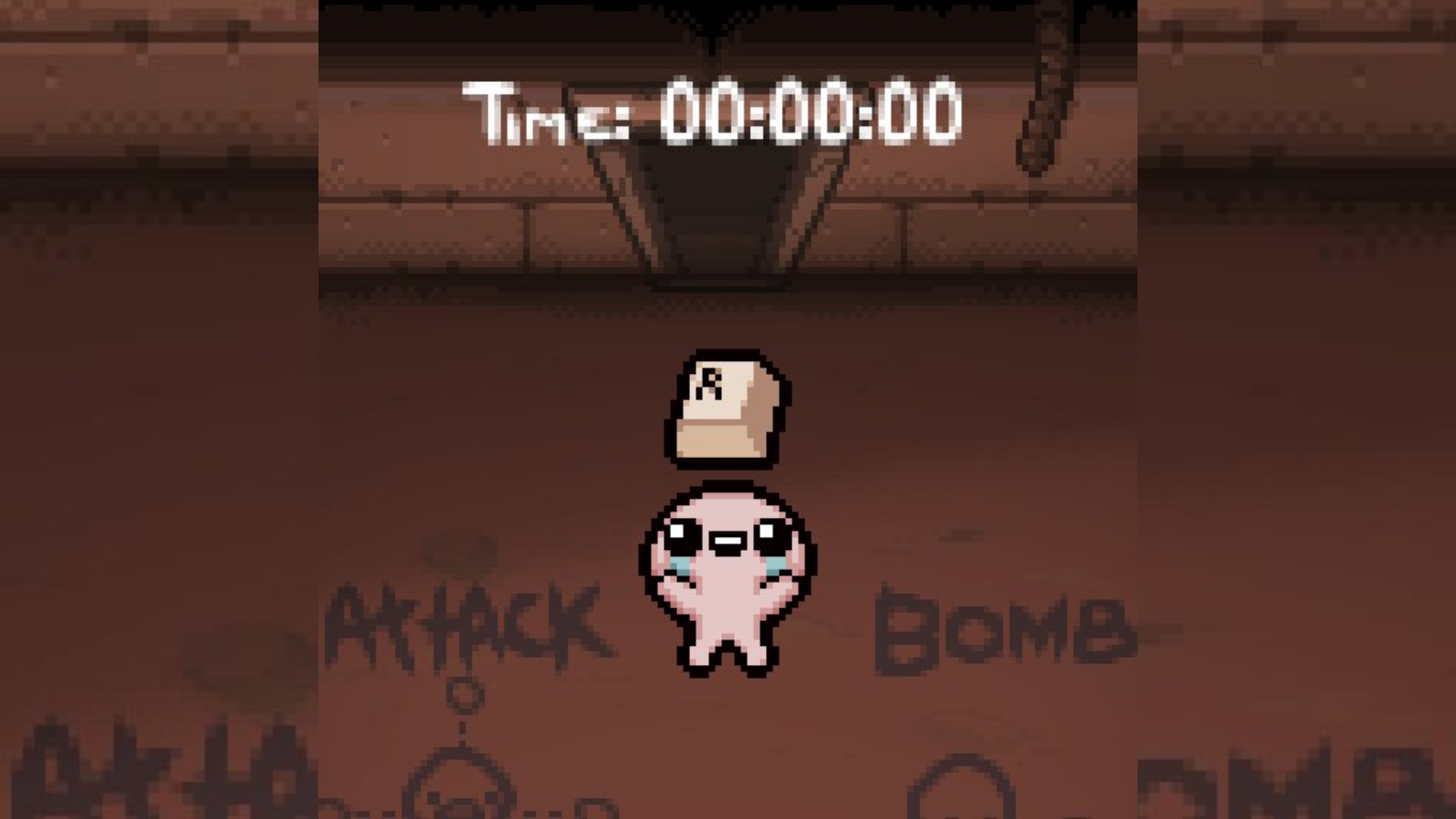 The Binding of Isaac "Сбрасывание времени при использовании 'Клавиши R'"
