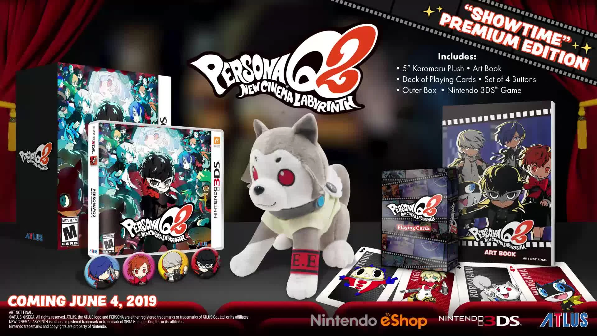 Сюжетный трейлер Persona Q2: New Cinema Labyrinth