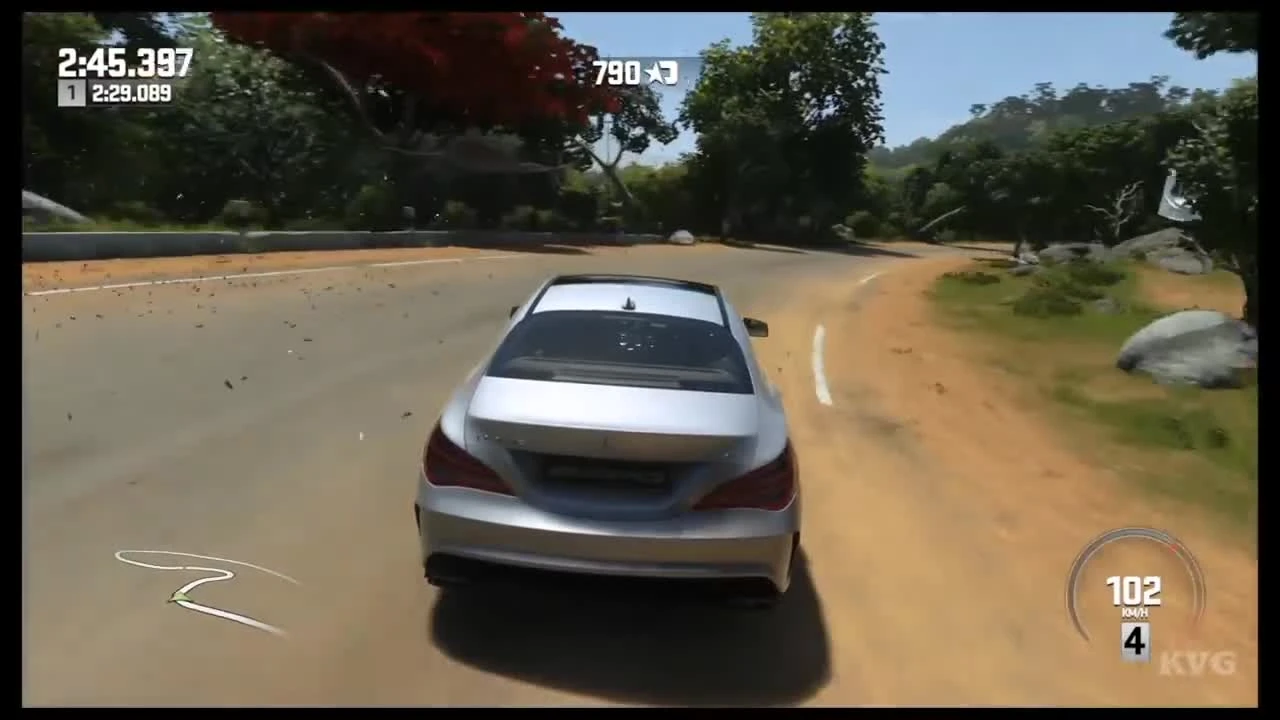 Mercedes-Benz CLA 45 AMG - Driveclub - Тест-драйв Геймплей (PS4 HD)