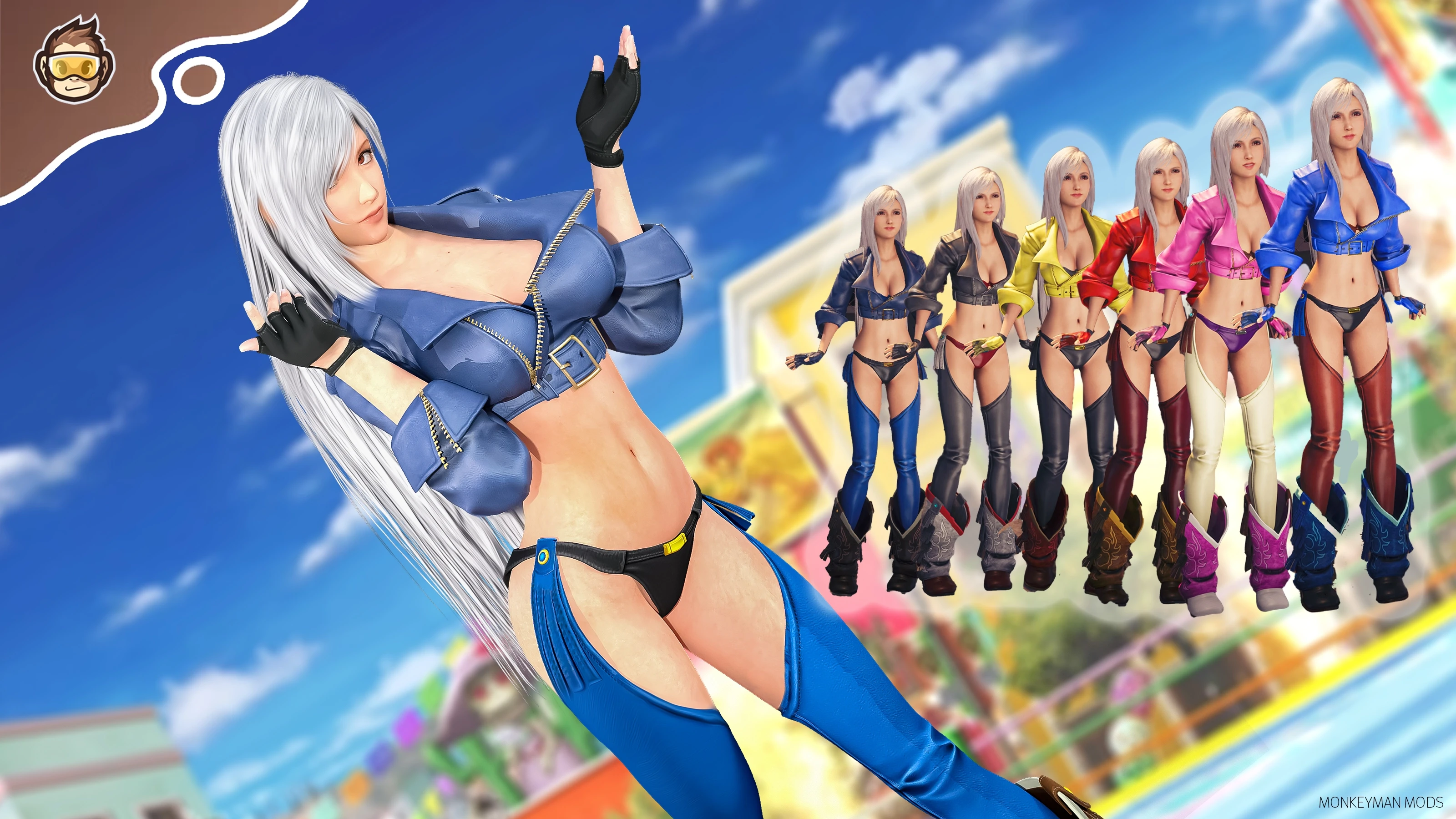 Final Fantasy 7 Remake "Тифа косплей The King of Fighters"