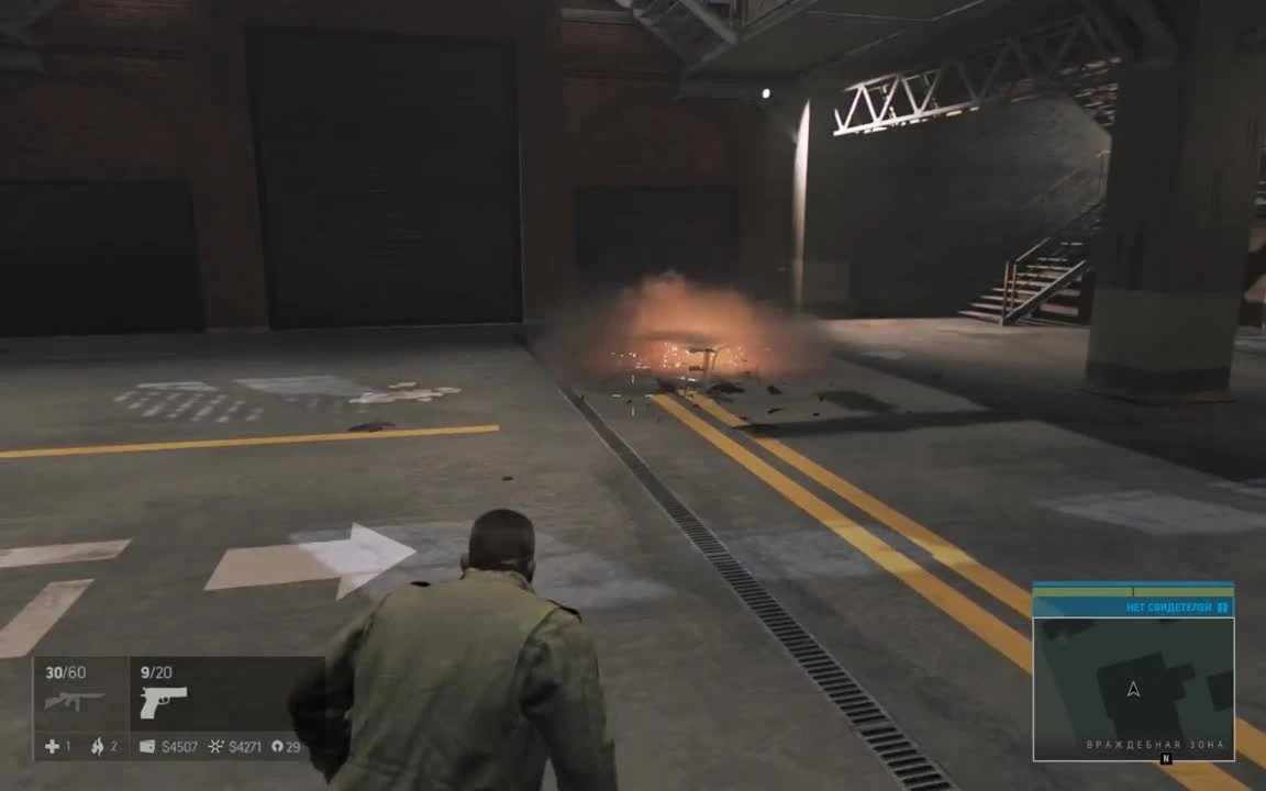 MAFIA 3 - Машина застряла в асфальте [Баги и приколы в Мафии 3]