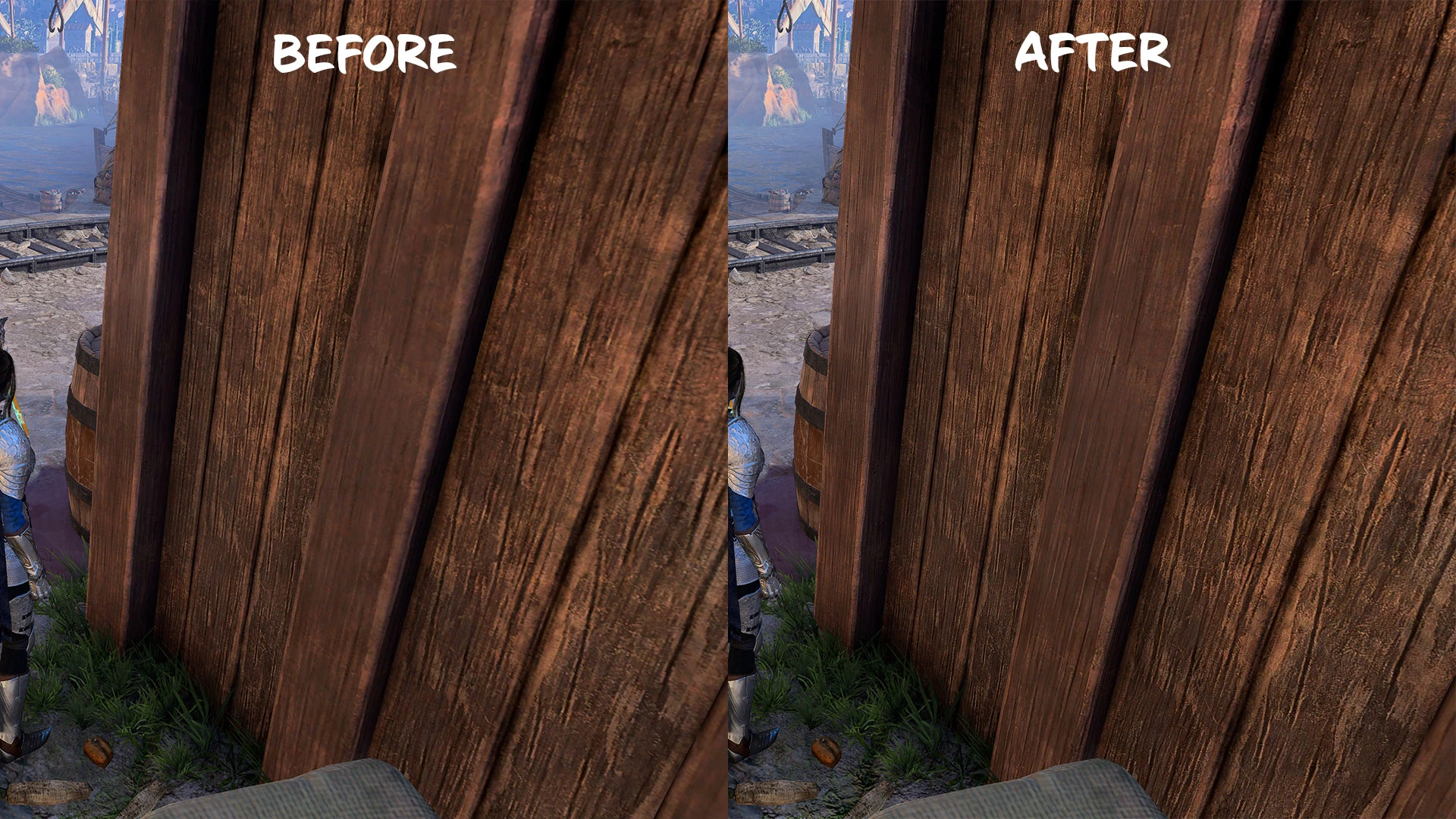 Baldur's Gate 3 "Улучшенные текстуры окружения"