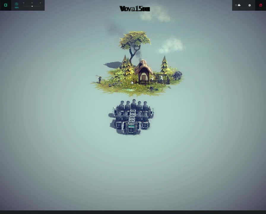 Besiege - Показ машины которая может преодолеть 2 уровня