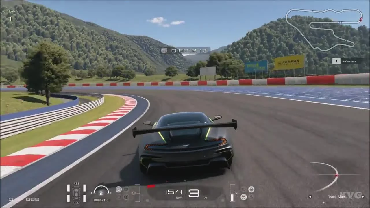 Gran Turismo Sport - Aston Martin Vulcan 2016 - Тест-драйв геймплей (PS4 HD)