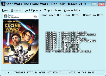 Star Wars: The Clone Wars - Republic Heroes: Трейнер (+7)