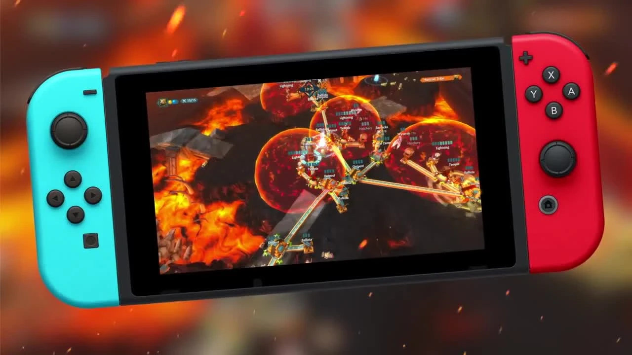 Релизный трейлер Siegecraft Commander - Nintendo Switch