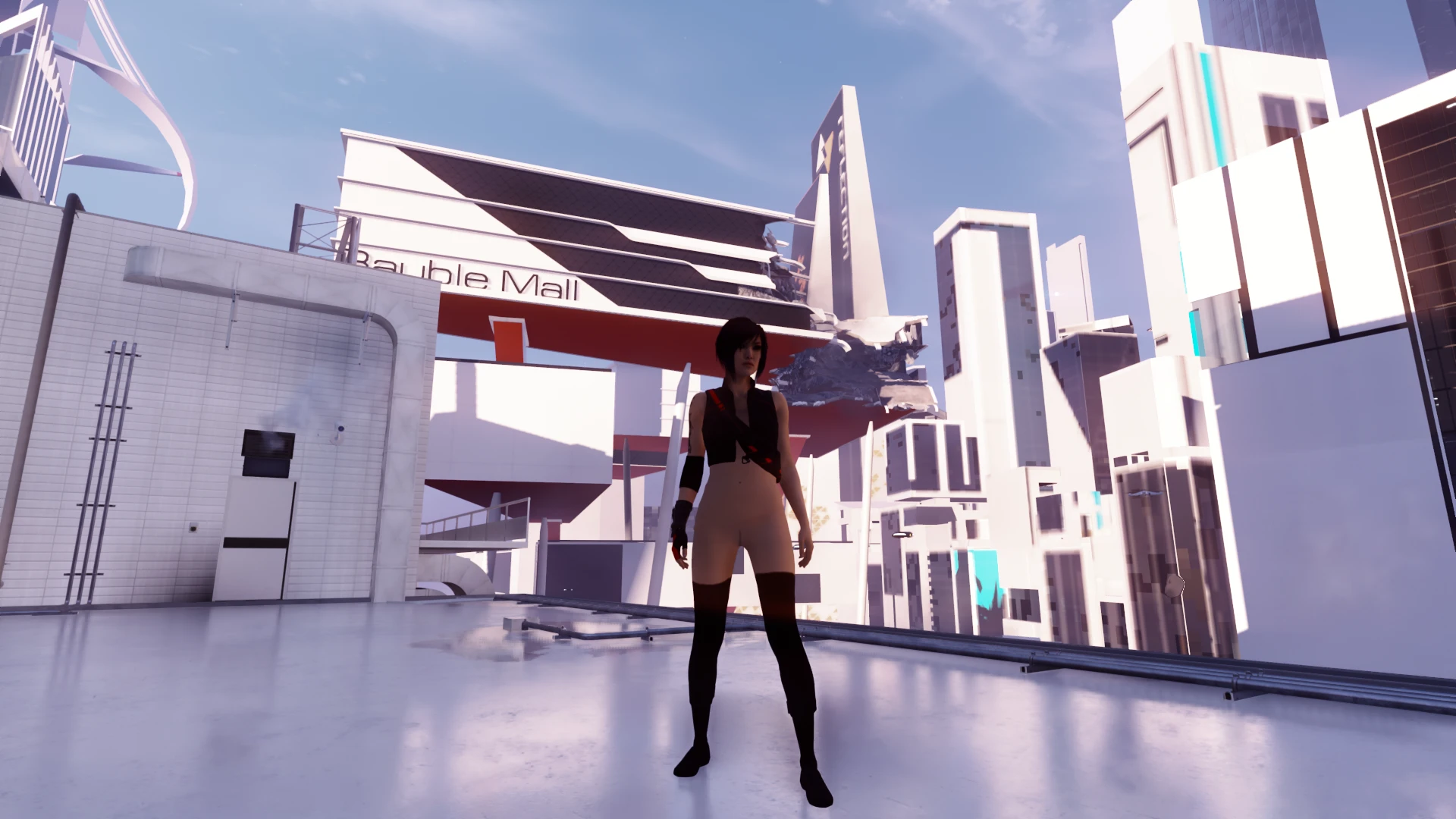 Mirror's Edge Catalyst "Голая Фэйт"