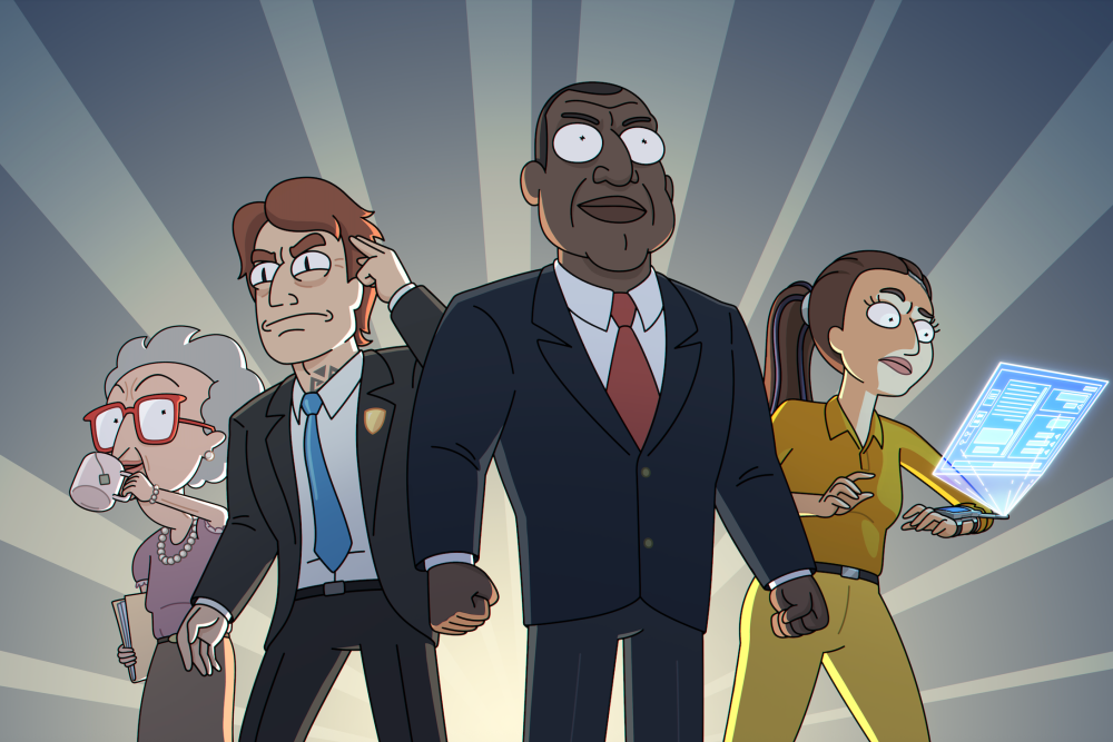 Новый спин-офф "Рика и Морти" - "Президент Кёртис" представлен на Comic-Con