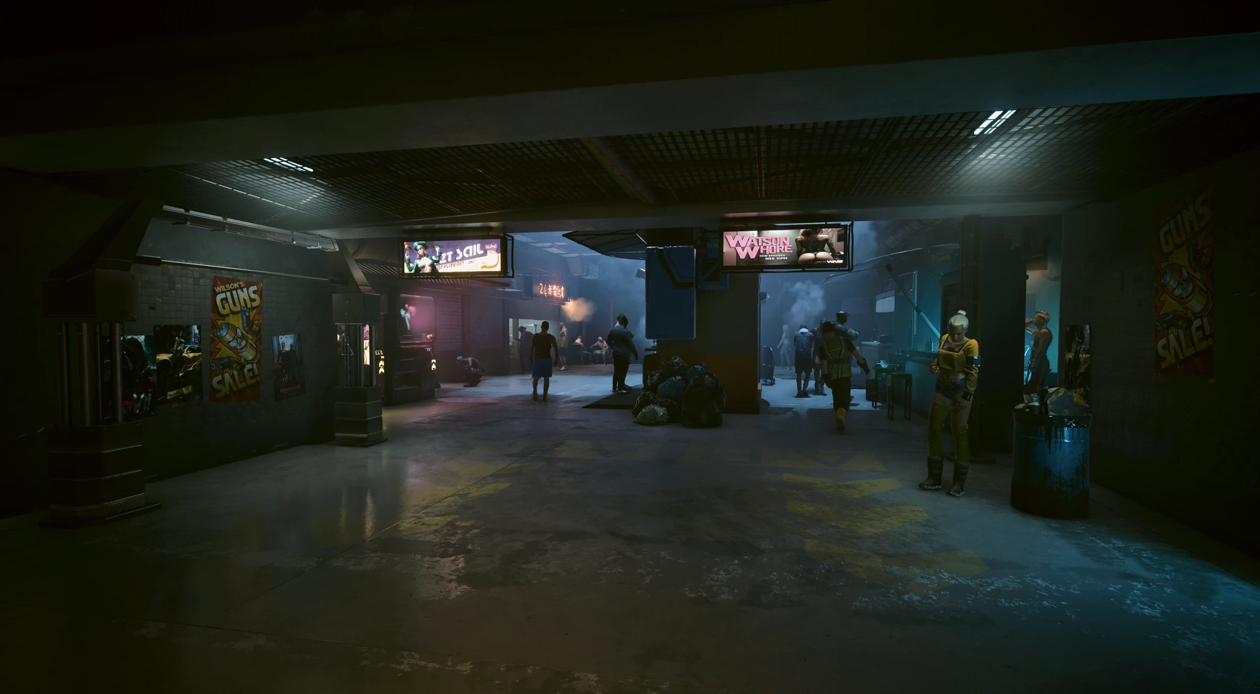 Cyberpunk 2077 "Рекламные щиты для квартир H10"