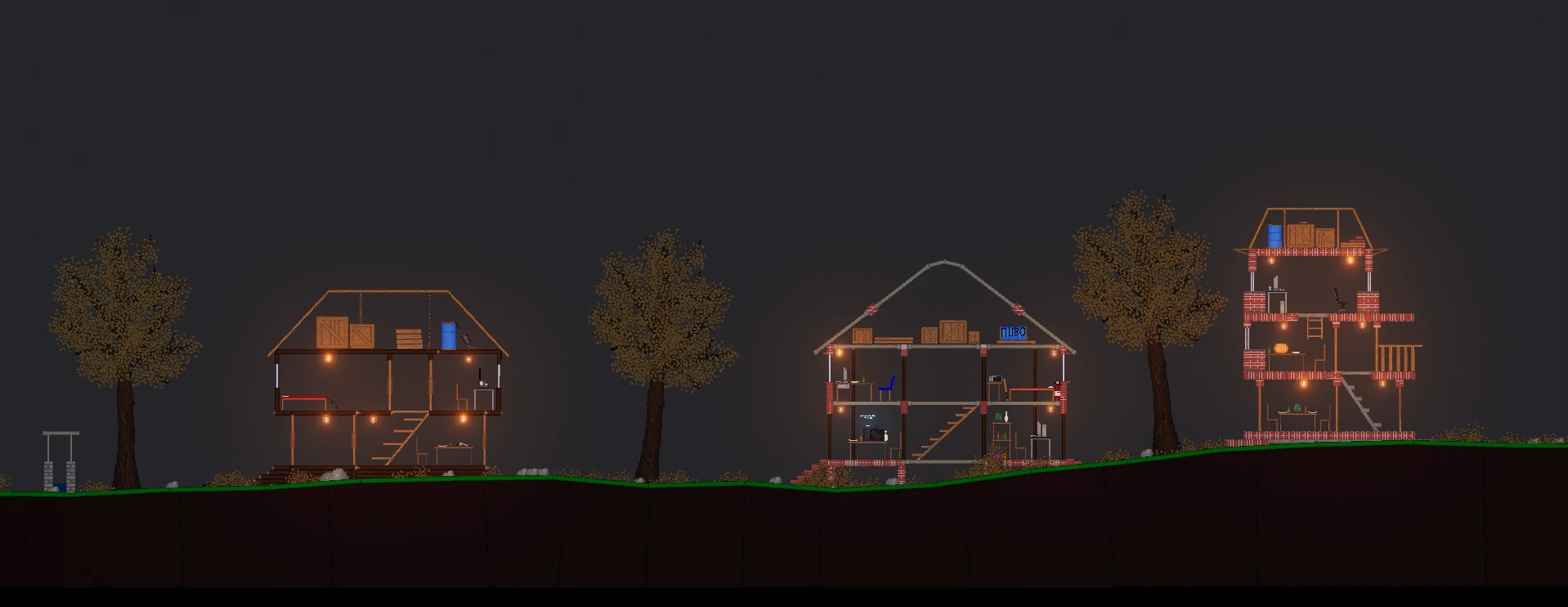 People Playground "Атмосферный город в лесу" [1.27+] {Kirillor2}