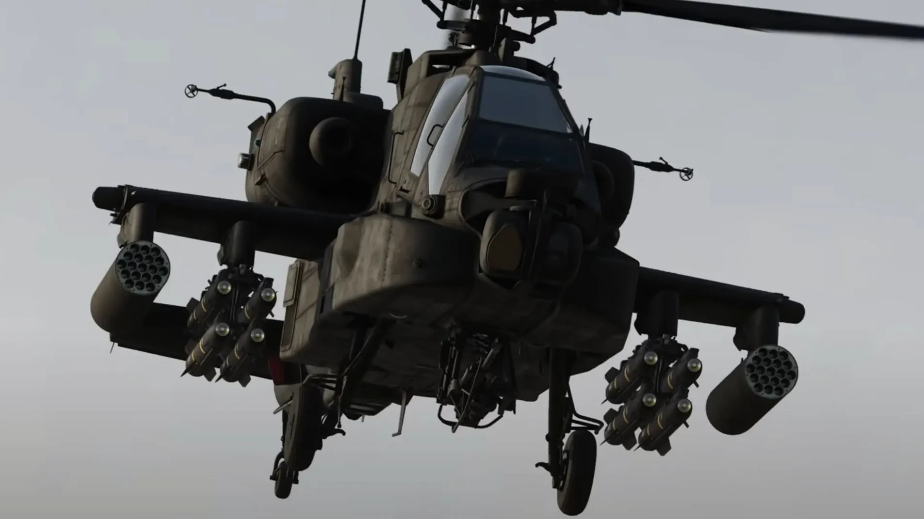 Новый трейлер DCS World - Все о могучем AH-64D Apache Longbow