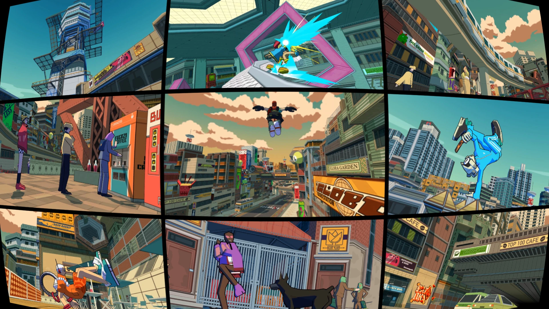 Новый трейлер Bomb Rush Cyberfunk